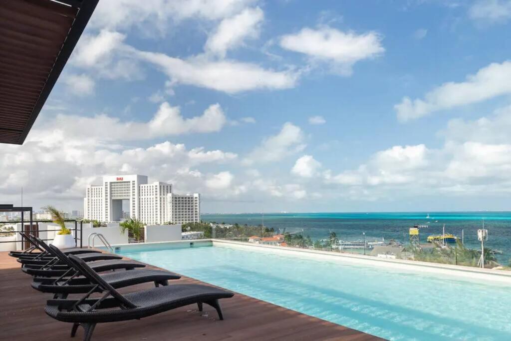 Beautiful Room Well Located In The Hotel Zone Of Cancún Eksteriør billede